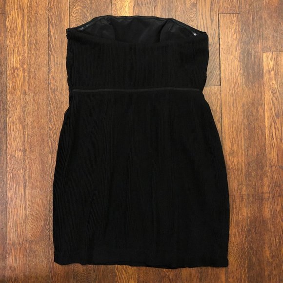 Adam Lippes Pleated Silk Chiffon Cocktail Dress - Picture 5 of 11